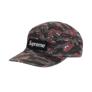 Supreme Military Camp Cap| Red Tiger Camo| SS24